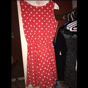 Polka dot dress